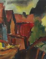 Kohlstädt, Fritz Stuttgart 1921 - 2000 Pforzheim. ''Häu