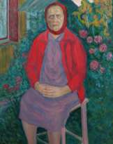 Malachow, Nikolai 1926 - 1992, russischer Maler, war tä