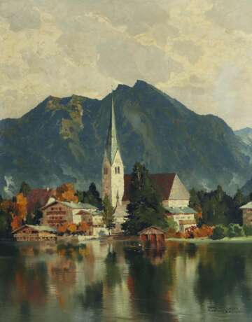 Maurus, Hanns 1901 - 1942, deutscher Maler. ''Rottach-E - photo 1