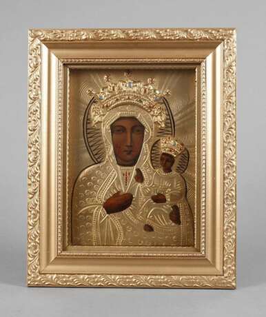 Ikone Schwarze Madonna von Tschenstochan - Foto 1