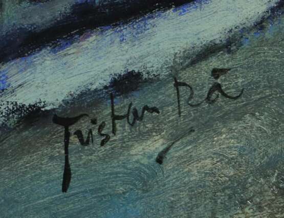 Ra, Tristan Paris 1945. ''Ohne Titel'', blumengezierte - Foto 3