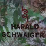 Schwaiger, Harald geb. 1945, süddeutscher Maler. ''Bäue - Foto 3