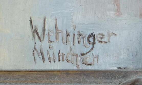 Wehringer, Herbert 1926 - 2017, deutscher Maler. ''Boot - photo 3