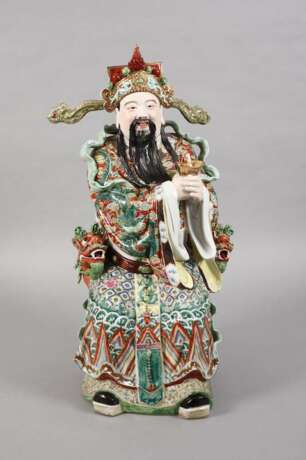Große Porzellanfiguren Sanxing - photo 5