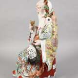 Große Porzellanfiguren Sanxing - фото 14