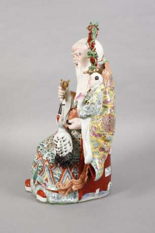 Große Porzellanfiguren Sanxing - Foto 14