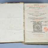 Antikes Buch , Canon Iuris Civilis, 1591 - photo 3