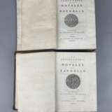 Bandello, Matteo, Novelle del Bandello, In Lucca per Vincentio Busdrago 1554, 2. und 3. Band, 1740 - фото 3