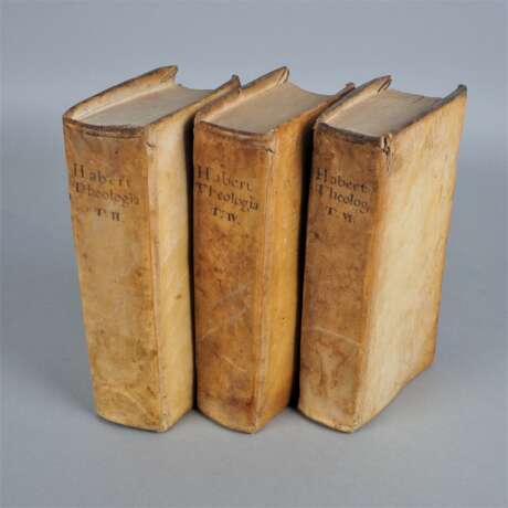 Ludovico Habert, Theologia Dogmatica et Moralis EA, Band 2, 4 und 6, 1741 - Foto 1