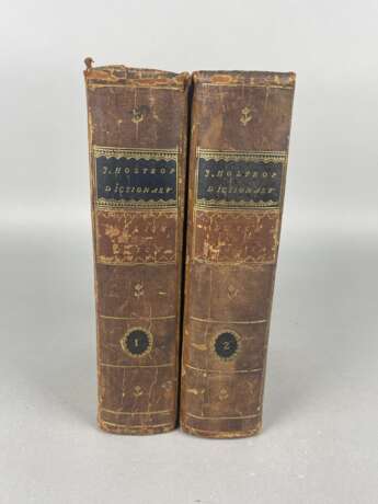 John Holtrop's English and Dutch Dictionary, Vol 1 und 2, 1789 und 1801 - photo 2