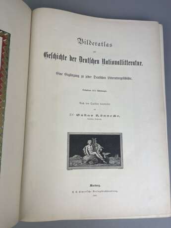 Dr. Gustav Könneke, Bilderatlas zur Geschichte der deutschen Nationalliteratur., 1887 - photo 6