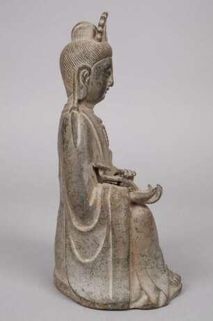 Bronzeplastik Guanyin - Foto 5