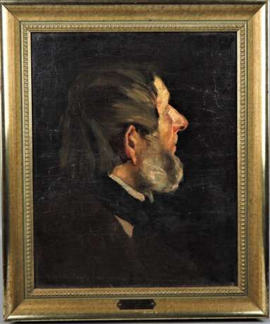 Wilhelm Leibl (1844-1900), Verlorenes Profil, 2. Hälfte 19. Jh. - photo 1