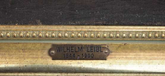 Wilhelm Leibl (1844-1900), Verlorenes Profil, 2. Hälfte 19. Jh. - фото 3