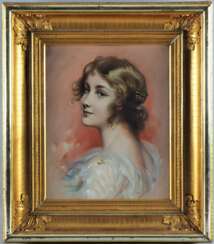 Ferenc Innocent (*1859, Budapest) - Mädchenporträt