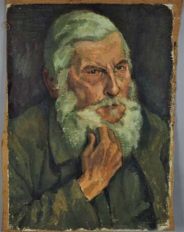 Clara Rühle (1885-1947) - Ölporträt eines alten Mannes - фото 2
