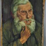 Clara Rühle (1885-1947) - Ölporträt eines alten Mannes - Foto 2