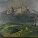 Walter Thamm (1885 - 1938) - Blick über Berchtesgaden auf den Watzmann - Foto 2