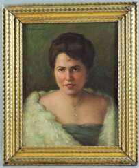 Portrait einer Dame, um 1900