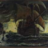 Gemälde mit Schiff zur See - фото 2