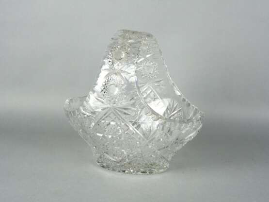 Fruchtkorb aus Bleikristall, ca. 1950/1960 - Foto 1