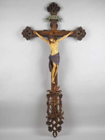 Großes Kruzifix, Ende 19. Jh. - Foto 2