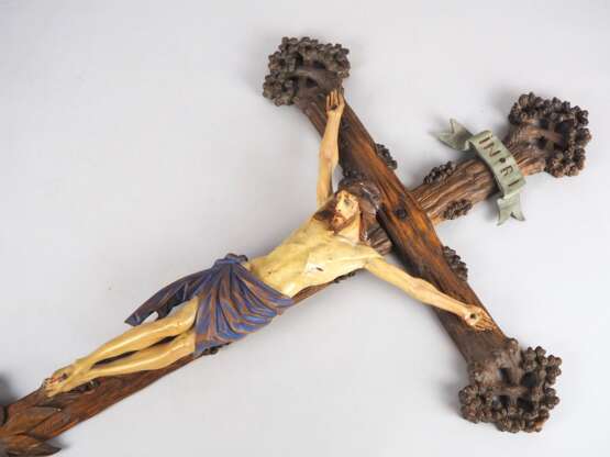 Großes Kruzifix, Ende 19. Jh. - photo 3