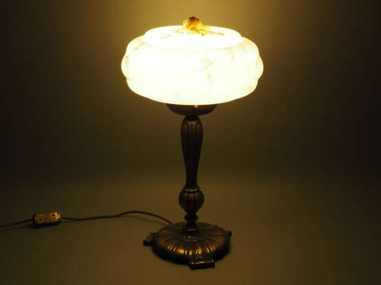 Große Tischlampe 30er Jahre - photo 2