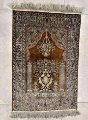 Gebetsteppich aus Seide - 90 x 60 cm