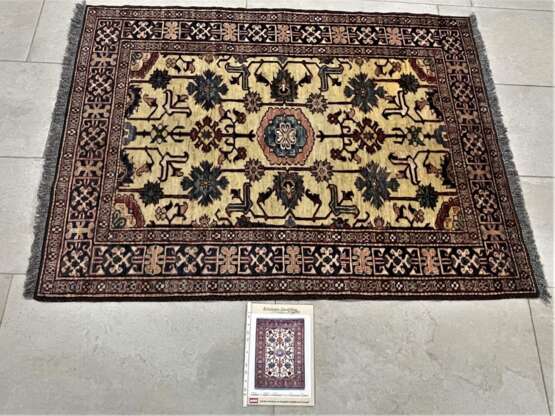 Orientteppich aus Pakistan "Afghan Kazzak" - 161 x 121 cm - Foto 1