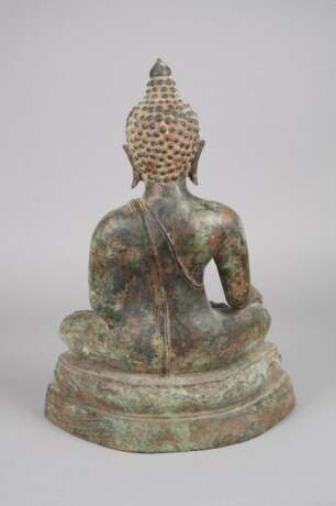 Bronzeplastik Buddha - Foto 3