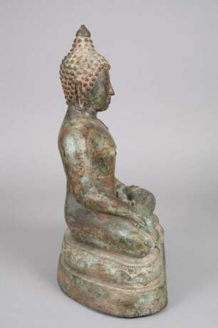 Bronzeplastik Buddha - Foto 4