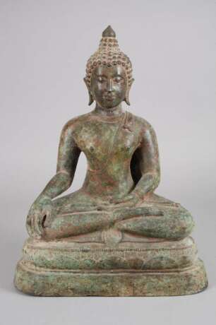 Bronzeplastik Buddha - Foto 5