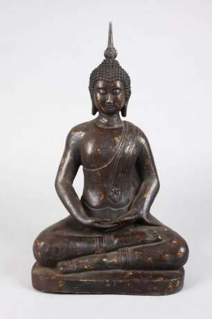 Bronzeplastik Buddha - photo 2