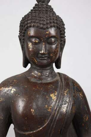Bronzeplastik Buddha - photo 3