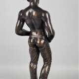Stehender männlicher Cowboy in Bronze, H. 50cm - photo 2