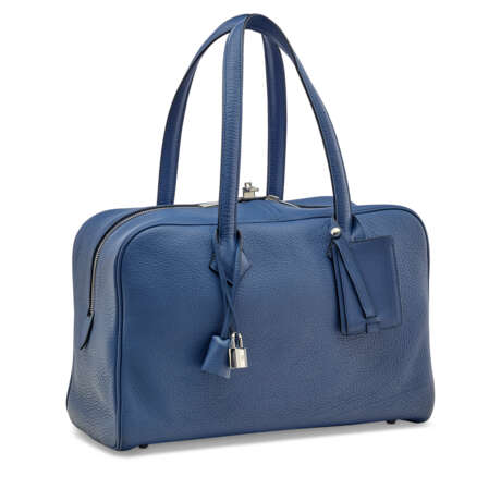 A BLEU BRIGHTON CLÉMENCE LEATHER VICTORIA 36 WITH PALLADIUM HARDWARE - photo 2