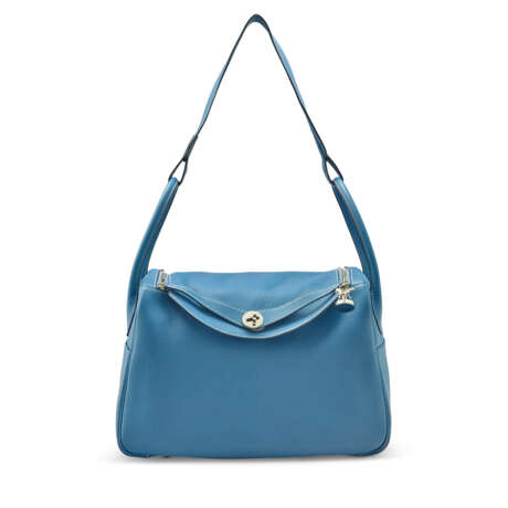 A BLEU JEAN CLÉMENCE LEATHER LINDY 34 WITH PALLADIUM HARDWARE - фото 1