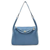 A BLEU JEAN CLÉMENCE LEATHER LINDY 34 WITH PALLADIUM HARDWARE - фото 1