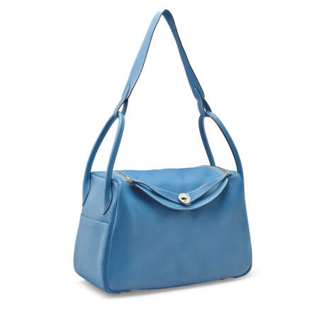 A BLEU JEAN CLÉMENCE LEATHER LINDY 34 WITH PALLADIUM HARDWARE - фото 2