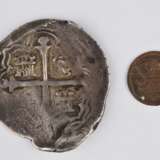 4 Reales Spanische Silbermünze ca. 1550-1600 - Foto 1