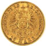 10 Mark Goldmünze, 1888, Friedrich III. von Preußen - фото 2