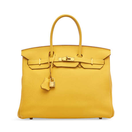 A SOLEIL CLÉMENCE LEATHER BIRKIN 35 WITH GOLD HARDWARE - Foto 1