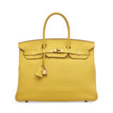 A SOLEIL CLÉMENCE LEATHER BIRKIN 35 WITH GOLD HARDWARE - фото 1