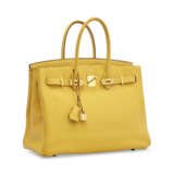 A SOLEIL CLÉMENCE LEATHER BIRKIN 35 WITH GOLD HARDWARE - Foto 2