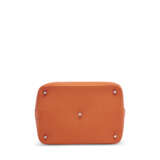 AN ORANGE H NOVILLO LEATHER TOOLBOX 26 WITH PALLADIUM HARWARE - фото 4