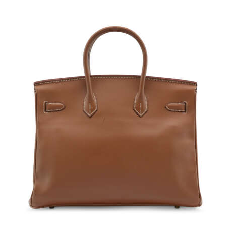 A GOLD VEAU GRAIN LISSE BIRKIN 35 WITH GOLD HARDWARE - фото 3