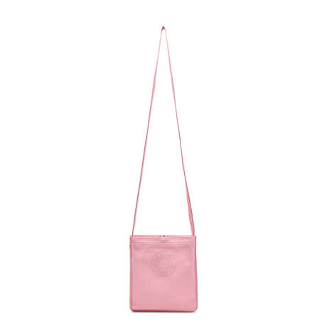 A PINK SWIFT LEATHER CLOU DE SELLE POCHETTE - Foto 1