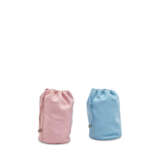 A GROUP OF TWO ROSE DRAGEE & CIEL AGNEAU POUCHES - photo 2