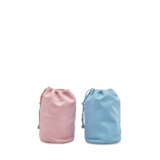 A GROUP OF TWO ROSE DRAGEE & CIEL AGNEAU POUCHES - photo 3